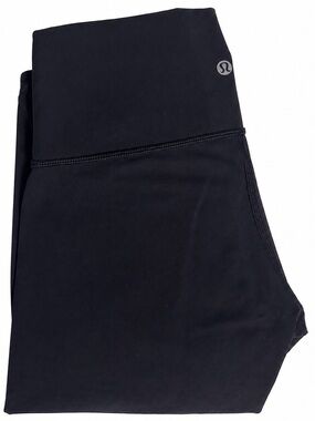 Lululemon Black High-Rise Capri Leggings 17” Inseam Size 6